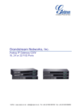 Grandstream Multi Port FXS Gateway GXW400x