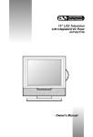 Owner`s Manual 15” LCD Television