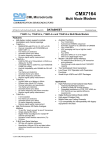 CMX7164 Multi Mode Modem