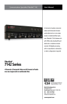 7142 Manual - Communications Specialties, Inc. Communications