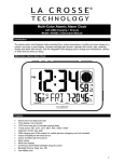 Multi-Color Atomic Alarm Clock