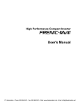 FUJI Frenic-Multi Series Inverter Users Manual