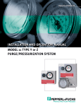 Model 11 Type Y or Z Purge/Pressurization System