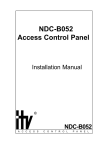 NDC-B052 Access Control Panel