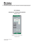 se-135 manual ground-fault ground-check monitor