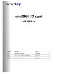 miniDIGI User Manual