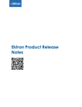 Ektron Product Release Notes - Ektron Product Documentation