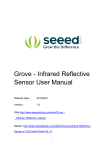 Grove - Infrared Reflective Sensor User Manual