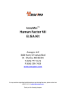 Human Factor VII ELISA Kit