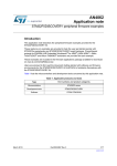 STM32F0DISCOVERY peripheral firmware examples