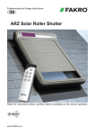 ARZ Solar Roller Shutter