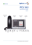 PCS 563 - SpliceCom
