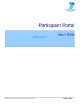 Participant Portal