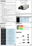 HD CCTV CAMERA USER MANUAL