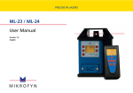 ML-23 / ML-24 User Manual