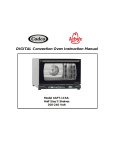 DIGITAL Convection Oven Instruction Manual