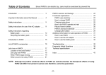 Table of Contents - PARO Therapeutic Robot