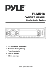 PLMR18 - Pyle Audio