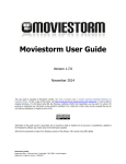 Moviestorm User Guide 1.6