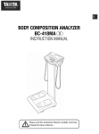 BC-418MA User Manual - Marsden Weighing Machine Group Ltd.