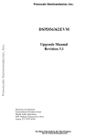 DSPD56362EVM User`s Manual