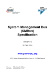 System Management Bus (SMBus) Specification , version 3.