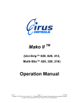 Mako II Operation Manual