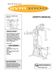 USER`S MANUAL - Icon Heath & Fitness