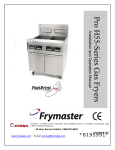 Pro H55-Series Gas Fryers