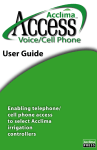 Acclima Access User Manual