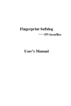 Fingerprint Softdog User`s Manual