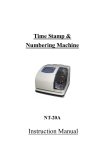 NT20A manual - Clock Cards Online