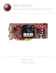 RED ROCKET Installation Instructions