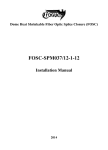 Dome Heat Shrinkable Fiber Optic Splice Closure (FOSC)