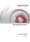 iVMS-5260 Client Software User Manual (iPad)