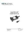 SeaLINK+485 USER MANUAL