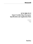 SCM 3000 PLUS Smart Coriolis Mass Flowmeter Specification and