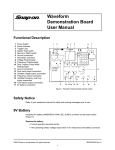 Waveform Demo Board User Manual - Snap-on