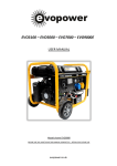 Evopower Generator User Manual