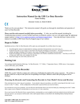 Instruction Manual for the USB Car Data Recorder Steps to Follow