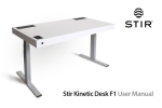 Stir Kinetic Desk F1 User Manual