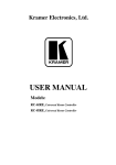 USER MANUAL