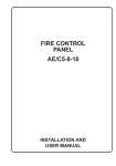 FIRE CONTROL PANEL AE/C5-8-16