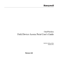 Field Device Access Point User`s Guide