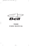 USER MANUAL - Bell support