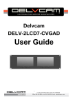Delvcam DELV-2LCD-CVGAD User Manual