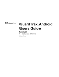 GuardTrax Android Users Guide