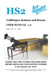 Volklingen Seabass and Bream USER MANUAL 1.0