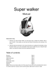 the user manual - Super Wheel Switzerland