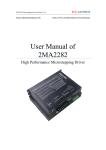 User Manual of 2MA2282